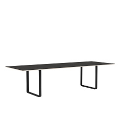 70TAB295A0101 Muuto 7070 обеденный стол линолеум черный черный 108x295 см