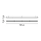 358511/10 Vibia Line Декоративная накладка на стену 104 x 4 см - потолочный светильник 3585 — фото 1
