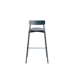 M0811223 Fromme Petite Friture Барный стул 75 см серо-синий