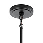Eastmont 1 Light Mini Pendant Black подвесной светильник 52405BK Kichler — фото 11