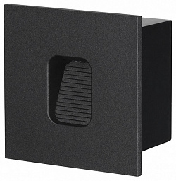 6650/1WL3 Odeon Light Vitty уличный встраиваемый светильник квадратный чёрный IP65