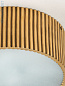 CL0224.BR Morton Vaughan потолочный светильник с LED-подсветкой и цилиндрическим латунным корпусом — фото 1