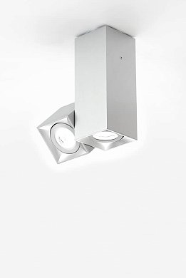 Потолочный спот Dau 204×2 GU10 Milan Iluminacion, черный алюминий