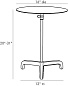 DC2016 Addison Large Accent Table Arteriors боковой стол — фото 9