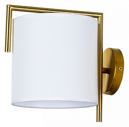 A5031AP-1PB Arte Lamp Aperol настольная лампа с белым абажуром E27