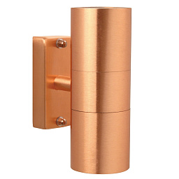 21279930 Nordlux tin настенный уличный светильник медный цилиндрический
