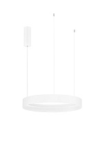Triac Dimmable Sandy White Aluminium & Silicone LED 48Watt 220-240Volt 2101Lm IP20 2700-3000-4000K CCT by Dip Switch D:60 H:150 cm
