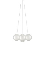 RANDOM CLOUD PENDANT 7 LIGHTS D.28 CM / FROSTED WHITE 3000K