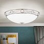 OPALDESIGN Orion потолочный светильник DL 7-480/45 satin/465 opal-matt хром — фото 1