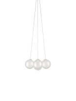 RANDOM CLOUD PENDANT 7 LIGHTS D.23 CM / FROSTED WHITE 3000K