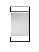 Anodized Black Aluminium & Glass LED 41Watt 220-240Volt 426Lm IP44 4000K Touch Switch No Frosting L:60 W:5 H:106 cm
