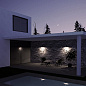 Уличный настенный светильник Pragma Outdoor W Ghidini GH1998 — фото 1