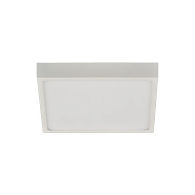 потолочный плафон квадратный, белый