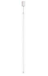 CLT 035C1000 WH Crystal Lux Mira подвесной светильник с тонким удлинённым корпусом белого цвета