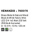 7605176 VENANZIO Novaluce светильник LED E27 1x12W IP20