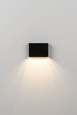 Настенный светильник Milan Iluminacion O-tel LED, черный