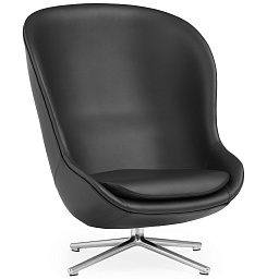 603834 Normann Copenhagen Hyg высокое кресло с функцией наклона и кожаной отделкой