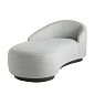 8146 Turner Chaise Iceberg Linen Grey Ash Arteriors диван