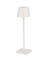 Sandy White Die-Casting Aluminium & Polycarbonate Frost LED 2Watt 3.700 Volt 121Lm 3000K IP54 D:8.5 H:30cm