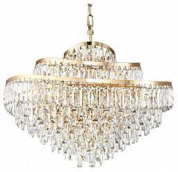 5073/14 Odeon Light Wayta подвесной светильник вытянутой формы с золотым основанием
