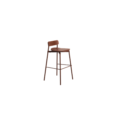 M0820202 FROMME Petite Friture Барный стул 75 см красно-коричневый