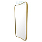 111587 Mirror Vivienne brushed brass finish Eichholtz