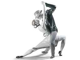 1009140 Lladro Passionate Tango фарфоровая фигурка танцующей пары в стиле танго