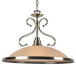 A6905SP-1AB Arte Lamp Safari подвесной светильник с купольным плафоном в бронзовом исполнении