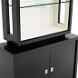 111109 Cabinet Avenue Montaigne waxed black finish Eichholtz