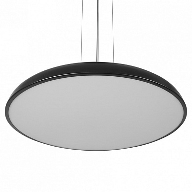 подвесной светильник в форме круглой панели с рассеивателем