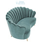 111796 Sofa Messina cameron deep turquoise Eichholtz