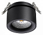 358783 Novotech Groda точечный светильник, 25Вт, 4000K, 2200лм, черный — фото 1