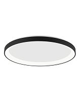 Triac Dimmable Sandy Black Aluminium & Acrylic LED 30 Watt 220-240 Volt 1785Lm IP20 3000K D: 38 H: 6 cm
