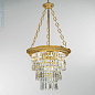 Kolarz MILORD CRYSTAL 0346.34.15 люстра французское золото ø50cm высота 110cm мин. высота 120cm макс. высота 170cm 4 лампы e27 — фото 1