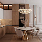 10300/600 French gold Loft it Dakota подвесной светильник, 40Вт, золото французское — фото 6