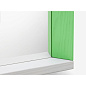 20140712 Colour Frame Vitra Зеркало среднее с зеленой и розовой рамкой — фото 1