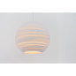 GP-1162 Scraplight Graypants Подвесной светильник шар 14 картон белый — фото 1