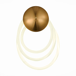 SL6102.311.30 ST-Luce Sagrato настенное бра с округлым основанием и кольцевыми световыми линиями