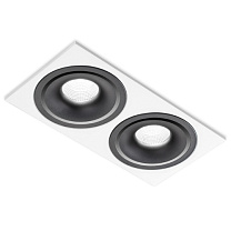 Потолочные светодиодные светильники Led technology SFERA R 22.30 W 2FW NO DIM черный + белый