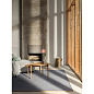 1657-1000 Bjrk Design House Stockholm Большой тёмно-серый ковёр с мягкой текстурой — фото 2