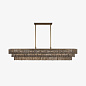 Потолочный светильник Villanova 2 Rectangular Chandelier Bella Figura CL456-RECT — фото 3