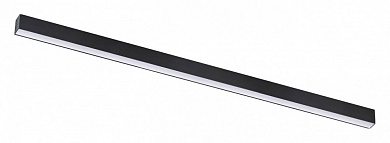 настенный уличный светильник с изогнутым корпусом черный