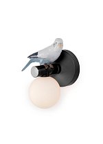 Бра Parrot Lladro, правое, чёрное