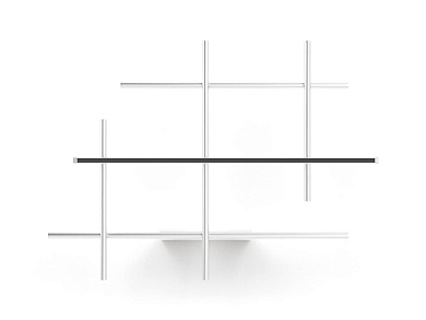 настенный светильник с пересекающимися планками в форме решетки