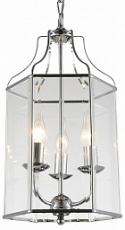 SL228.103.03 ST-Luce SL228 подвесной светильник с прозрачным купольным корпусом и свечевидными лампами