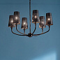 Adeena 26.75" 6 Light Chandelier Black люстра 52508BK Kichler — фото 5
