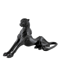 109806 Eichholtz Cheetah статуэтка в виде гепарда из тёмного металла