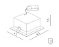 A3153PL-1BK Arte Lamp Grill встраиваемый светильник 50W 120lm 3000K — фото 1