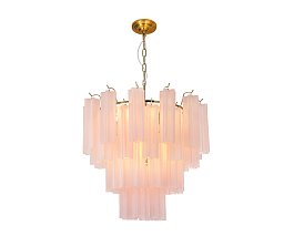 Люстра Kink Light Лайли бронза/розовый 07730-60,20(10)