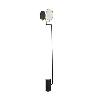 Eclipse Floor Lamp Black by Nellcote торшер Sonder Living 1007295